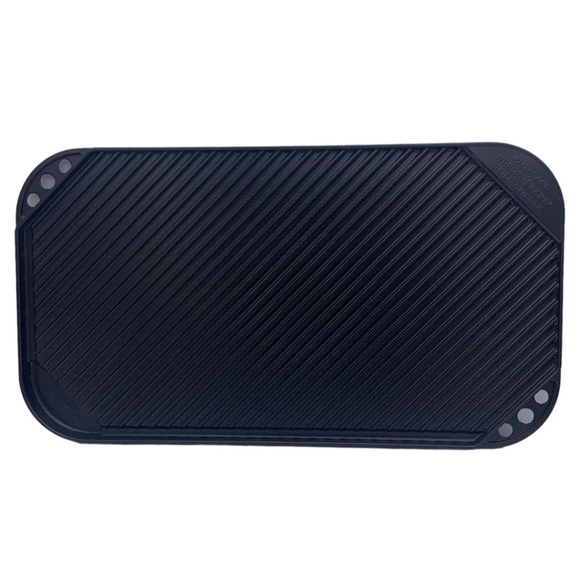 NORDIC WARE Cast Aluminum Reversible 2 Burner Grill Griddle New Gas Electric NEW - Picture 4 of 11